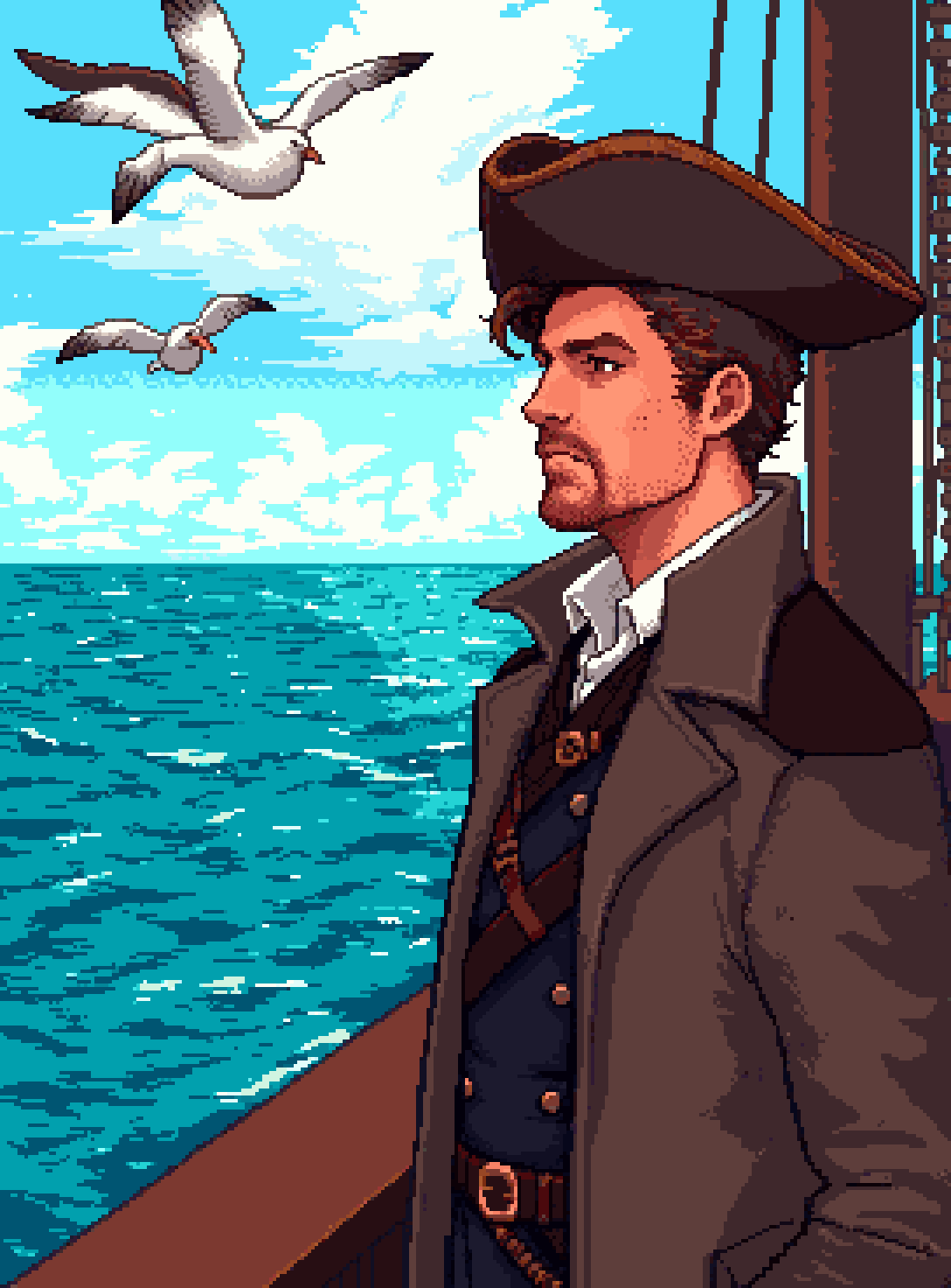 Portrait Pixel Art Generator example 4