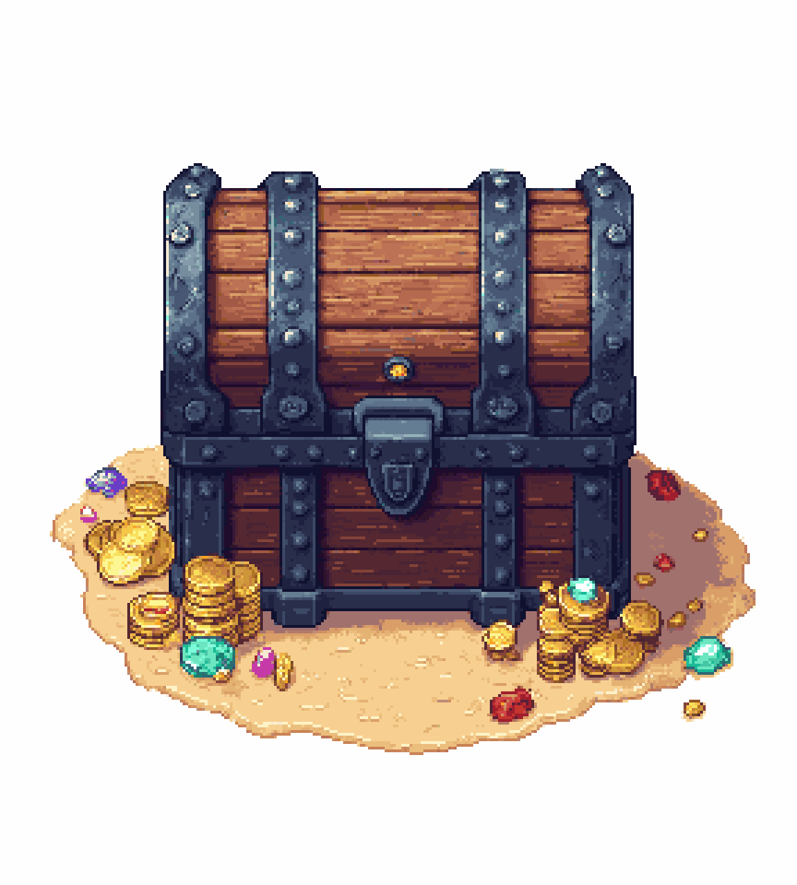 Top Down Asset Pixel Art Generator example 1
