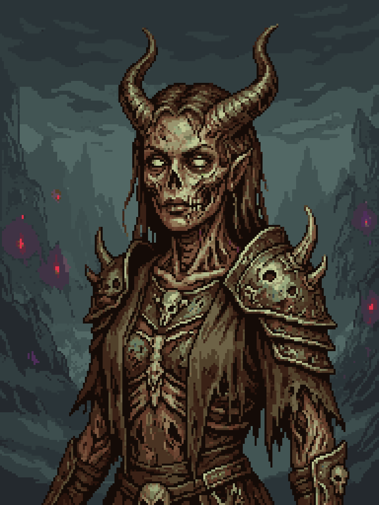 Horror Pixel Art Generator example 1